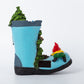 Elf Tree House Resin Solar Lamp Ornaments