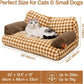 MEWOOFUN Cat Bed For Indoor Cats