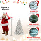 PVC, Christmas Tree, Christmas Decorations, Warm Lights