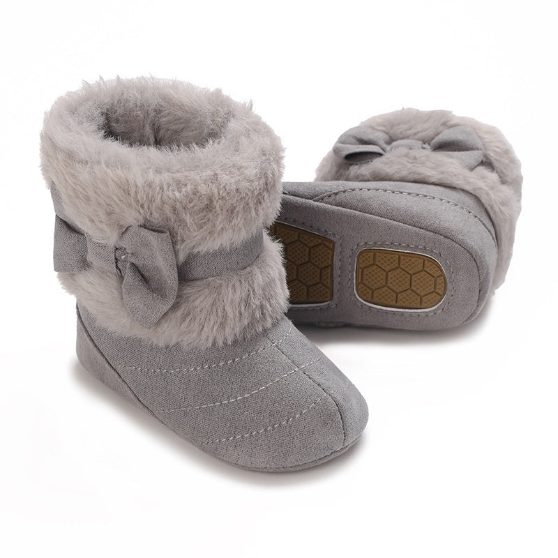 Baby Girl New Year Shoes Soft Sole Shoes Winter