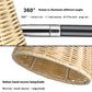 Rattan Wall Lamp Bedside Wall Lamp Mirror Front Lamp Rattan Wall Lamp