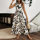 Women Sleeveless Boho Floral Maxi Dress