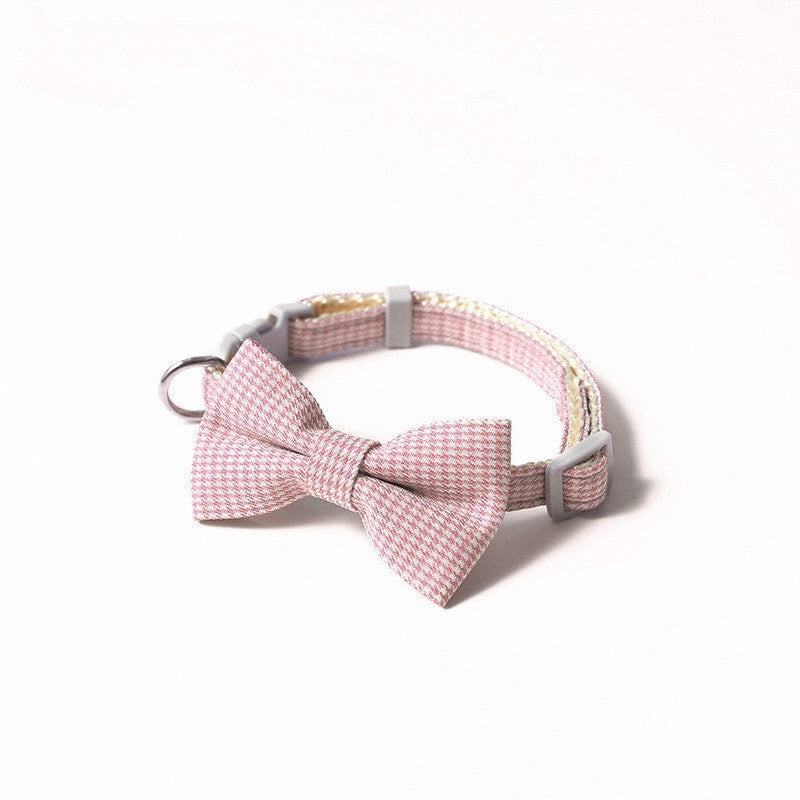 Pet Adjustable Bow Cat Collar