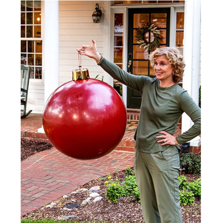 Christmas Ball Seamless Inflatable Oversized Ornament
