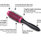 Professional Hair Dressing Brushes High Temperature Resistant Ceramic Iron Round Comb Beauty Hair Makeup Tool 50mm