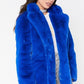 Faux Fur Coat Women Long Sleeve Warm Thick Wave Jackets Plus Size Coat Winter Black Yellow Rose Red Fur Coats Autumn