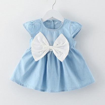 Girls denim dress