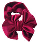 Turban baby, toddler girl bow turban velvet headband hair band photography props hair band