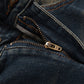 Inkjet Denim Straight-leg Trousers Men
