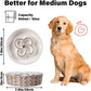 Ceramic Slow Feeder Dog Bowl Slow Feeder Dog Bowl For Medium Large Anti-Choking Slow Eating Dog Bowl Non Slip Dog Bowl Slow Feeder