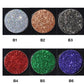 Sequin eye shadow tray