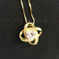 925 Sterling Silver Necklace For Women Forever Heart AAA Zircon Mosaic Necklaces & Pendants Gift