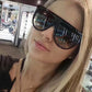 Sunglasses Women Gradient Lens Sun Glasses Women Full Frame Shades Glasses Ladies Unisex