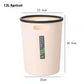 Simple Glossy Color Trash Can Kitchen Large Capacity