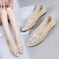 Women’s Hollow Flower Flats