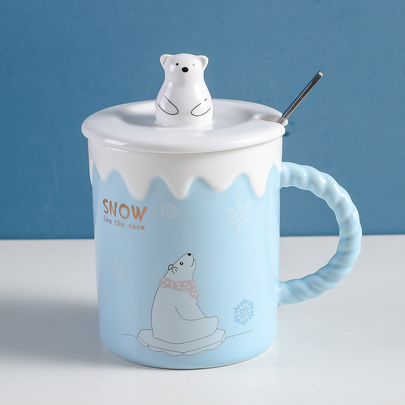 Cute Polar Bear Mug Ceramic Mug