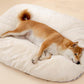Oval Shape Cushion For Large Dogs Comfortable Dog Bed Washable Beds For Crates