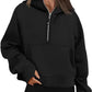 Zipper Hoodies Sweatshirts With Pocket Loose Sport Tops Long Sleeve Pullover Sweaters Winter Fall Outfits Women Clothing