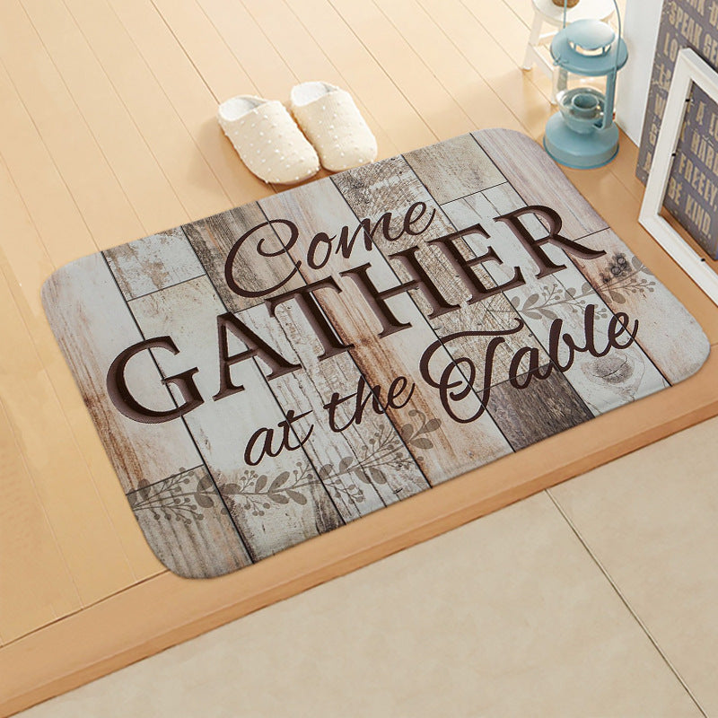 Home Printed Mat Kitchen Mat