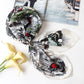 Sweet Temperament Silk Scarf Women