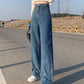 Wide Leg Jeans For Women Bottom Baggy Denim Pants Trousers