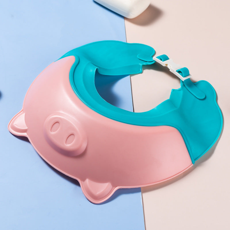 Children's Shower Cap Kids Baby Ear Protection Bath Cap Shampoo Cap