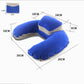Inflatable Two-in-one Pillow Travel Three Pieces U-shape Pillow Inflatable Pillow Travel Pillow