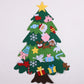 DIY Felt Christmas Tree With Three-dimensional Christmas Tree
