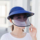 Anti-foam hat men and women sun hat sunscreen cap