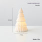 Ceramic Christmas Tree Desktop Decoration Luminous