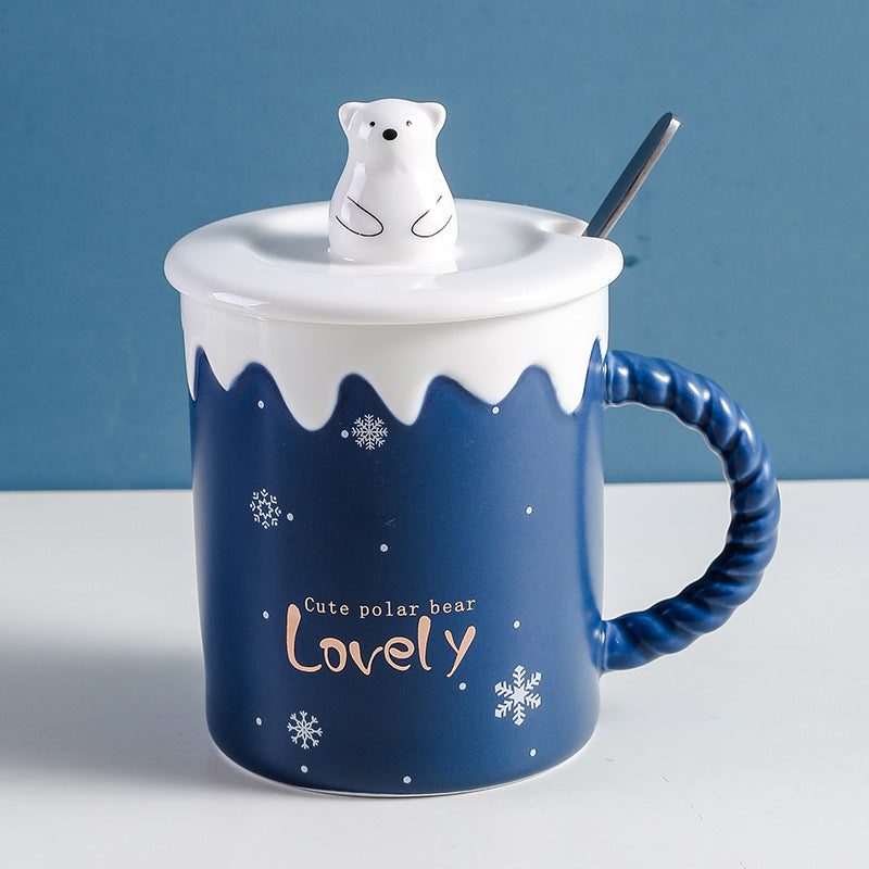 Cute Polar Bear Mug Ceramic Mug