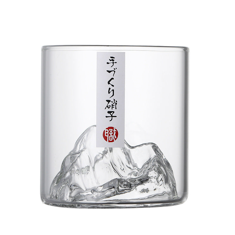 Vintage Sightseeing Glass Water Cup