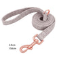Pet Dog Collar Engraving Anti-Lost Traction Rope Supplies