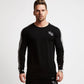 Brand Men fashion t shirt  Slim shirts male Tops Leisure Bodybuilding Long Sleeve