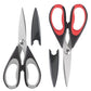 Stainless Steel Kitchen Scissors Household With Scissors Cover