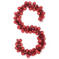 Christmas bauble garland 186 cm polystyrene   Christmas bauble garland 186