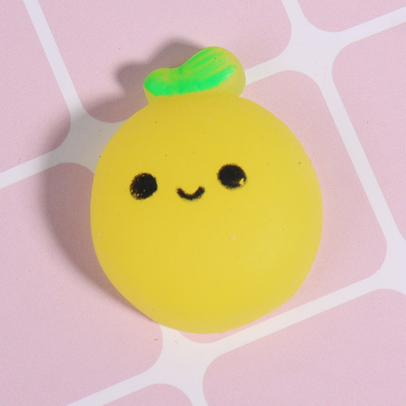 Creative Fruit Series Soft Plastic Exotic Toys