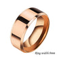 Niche Rings For Men And Women Stainless Steel Couple Rings