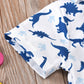 Baby Boy Summer New Short Sleeved Kazakhstan Shorts Suit Boy