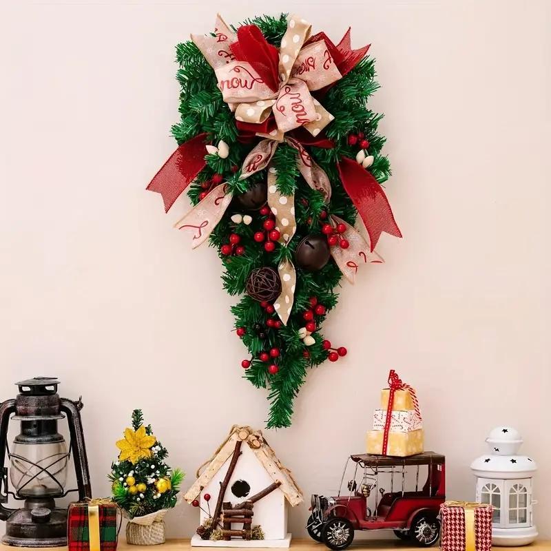 A Christmas Door Hanging Christmas Decorations Holiday