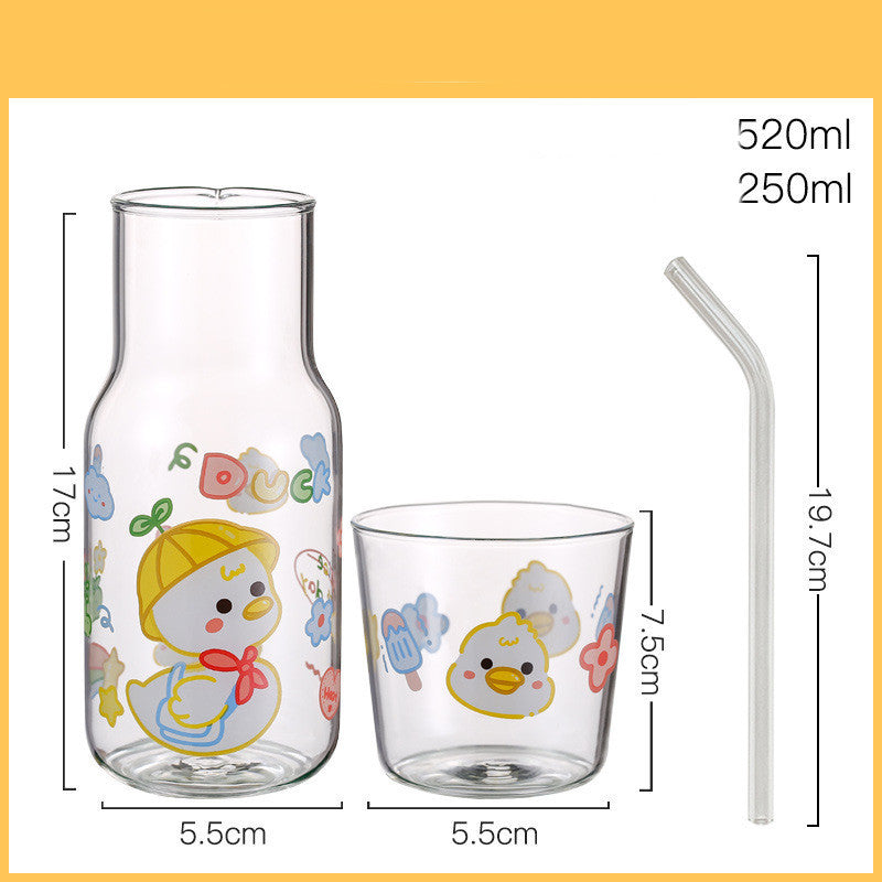 Creative High Borosilicate Glass Water Cup