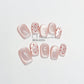 Phototherapy White Gentle Fake Nails