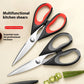 Stainless Steel Kitchen Scissors Household With Scissors Cover