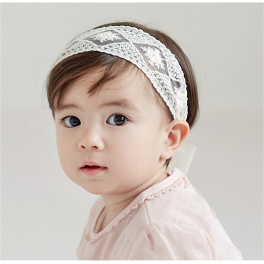Baby Girl Bow Cute Headdress Headband
