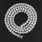 Hip Hop Necklace Men Tennis Chain Zircon Necklace