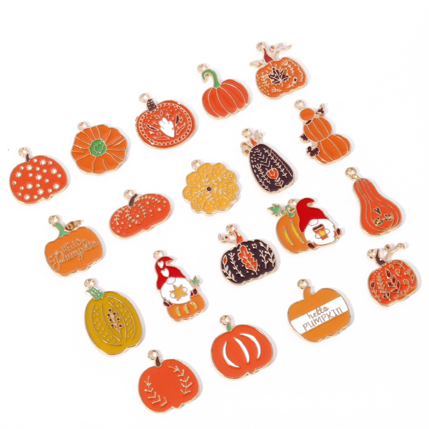 Thanksgiving Accessories Pumpkin Diy Ornament Keychain