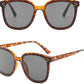 Rectangle Sunglasses Women Rimless Square Sun Glasses