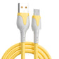 Liquid Silicone USB Cable Micro USB Type C Charger Wire 3A Fast Charging Data Cord Mobile Phone Charge Line