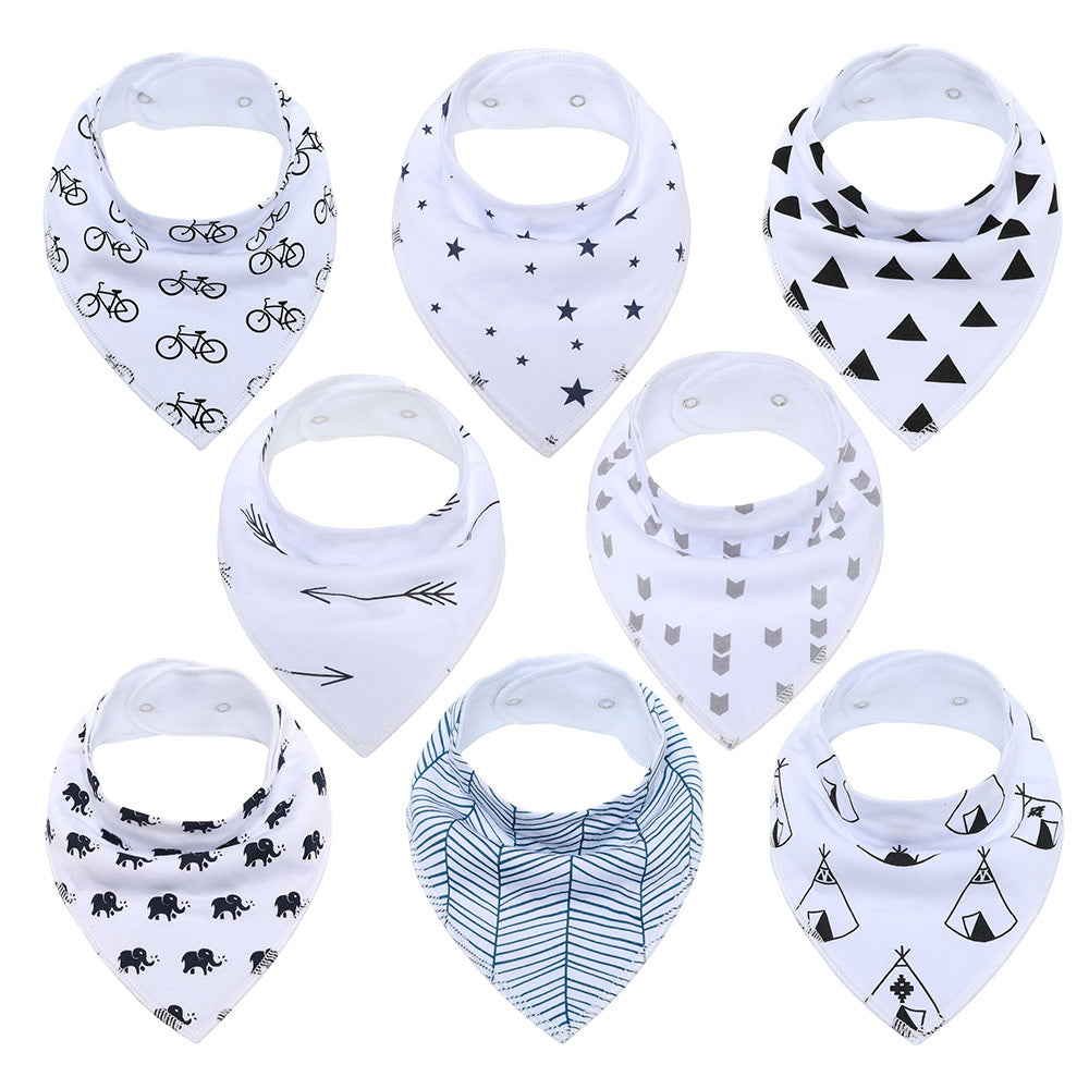 Newborn cotton triangle towel