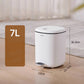 Kitchen Trash Can Household Simple Foot With Lid